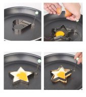 Narkalıp Omlet Ve Krep Pişirme Kalıbı Çap 10cm 4 Lü - 5