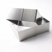 Narkalıp Kare Kek Kalıbı 3 Li Set Derinlik 8cm thumbnail 3