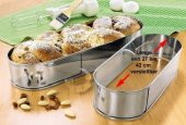 Ayarlanabilir Baton Kek Ve Ekmek Pişirme Kalıbı Derinlik 6CM - 2