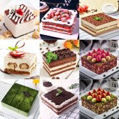 Narkalıp Kare Ayarlanabilir Pasta Kek Pandispanya  Kalıbı 20cm-40cm Derinlik 8CM - 5