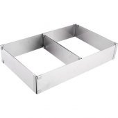 Dikdörtgen Bölmeli Ayarlanabilir Pasta Ve Yemek Kalıbı thumbnail 2