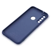 Xiaomi Redmi Note 8 Kılıf Lansman Tasarım İç Yüzeyi Kadife Silikon - 3