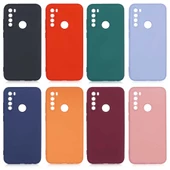 Xiaomi Redmi Note 8 Kılıf Lansman Tasarım İç Yüzeyi Kadife Silikon - 2