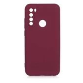Xiaomi Redmi Note 8 Kılıf Lansman Tasarım İç Yüzeyi Kadife Silikon - 6