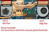 Asus TUF A15 FA506I FA506IV FA506II CPU Fan (Sağ işlemci Fanı) - 2
