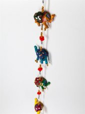 Aynalı Yedili Bereket Filleri Duvar Dekoru thumbnail 2