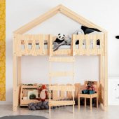 Markaawm Montessori Ranza Çocuk Karyola Çatılı Oyun Evi Elephant - 3
