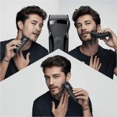Braun 3 Serisi 300 Bt Blk 3’Ü 1 Arada Kuru Kullanım Kablosuz Tıraş Makinesi - 6