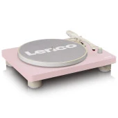 Lenco LS-50 PK Pembe Hoparlörlü USBli MP3e Kayıt Özellikli Pikap Plak Çalar - 8