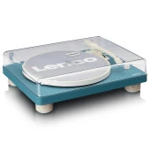 Lenco LS-50 TQ Mavi Hoparlörlü USBli MP3e Kayıt Özellikli Pikap Plak Çalar - 3