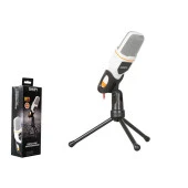 Snopy SN-340M Beyaz Masaüstü Mikrofon - 1