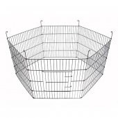 Kedi ve Köpekler İçin Panel Çit 61x61Cm 6 Parça - 1