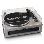 Lenco LS-440 GY Gri 4 Hoparlörlü Bluetoothlu Pikap Plak Çalar - 5