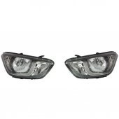 HYUNDAİ İ20 SAĞ VE SOL ELEKTİRİKLİ MOTORLU FAR TAKIMI 20122014 - 2