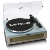 Lenco LS-440 BUBG Mavi Krem 4 Hoparlörlü Bluetoothlu Pikap Plak Çalar - 2