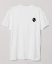 Finezza Inca Mask Baskılı Pamuk Beyaz T-Shirt L Beden - 973 - 1