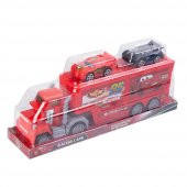 Can ali Toys  Kırmızı Oyuncak Araba Taşıyıcı Kapakları Açılan  Tır - 1