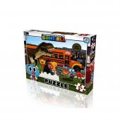 GB7593 Laço Kids Gumball 54 Parça Çerçeveli Puzzle - 1