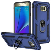 Gpack Samsung Galaxy Note 5 Kılıf Vega Tank Standlı Yüzüklü Mıknatıslı - 6