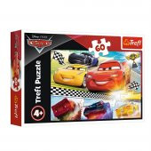17334 Trefl, Cars 3 Efsanevi Yarış 60 Parça  Puzzle - 3