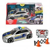 203713011 Dickie Audi RS3 Polis Arabası 15 cm - 6