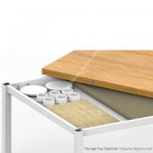 Açılır - Katlanır Pivot Masa Depolama Rafı thumbnail 1