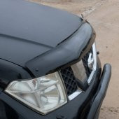 CAPPAFE Nissan Navara Ön Kaput Koruyucu Rüzgarlık 4mm (ABS) 06-15 - 2