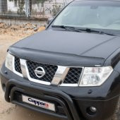 CAPPAFE Nissan Navara Ön Kaput Koruyucu Rüzgarlık 4mm (ABS) 06-15 - 3