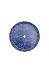 Porland Glamorous Lacivert Düz Tabak 24cm 04AP021552 - 1