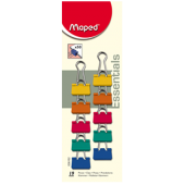 Maped Kıskaç (Klips) Renkli 10 LU 19 MM 036102 - 1