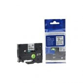 Brother P-Touch Muadili Beyaz Etiket 9 Mm Tze-Tape Aze221 - 1