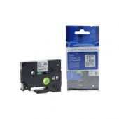 Sarf Muadil Brother P-Touch Tz-Tape 12Mm Beyaz-Siyah Etiket 12Tze-231 - 1