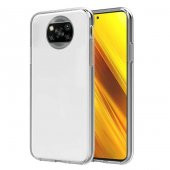 Xiaomi Poco X3 Kılıf 360 Tam Koruma Şeffaf Silikon - 1