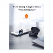 TaoTronics SoundLiberty 79 PRO IPX8 Su Geçirmez Yapay Zekalı Gürültü Engelleyicili Bluetooth Kulaklık 30 Saat Müzik Siyah - 5