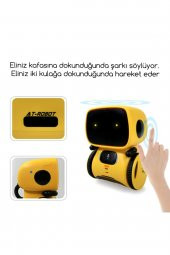 Akıllı Robot Oyuncak Ses Kontrollü,Dokunmatik Sensörlü,Şarkı Söyleme,Dans Etme ve Tekrarlama - 5