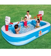 Bestway 54122, Basket Potalı, 2 Adet Top ile Şişme Çocuk Eğlence Havuzu - 4