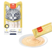 Wanpy Tavuk 12'li-Krema Kedi Ödülü 5x14 gr RA-049  Likit  Kedi Ödülü - 4