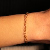 14 Ayar Rose Renk Sonsuzluk Sıralı Künye - 1