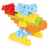 Pilsan Master Bloklar 128 Parça Büyük Parçalı Lego Seti 1 Yaş ve Üzeri İçin Eğitici Blok Oyuncaklar - 2