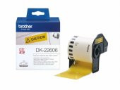 BROTHER P-Touch DK-22606 DAYANIKLI SÜREKLI FILM YÜZEYLI SARI ETIKET (62mm x 15, 24m) - 1