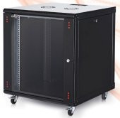 Günko ELGR 20U 6060 BL 131 Elegant Rack 20U 600 mm 600 mm Siyah Rack Kabin - 1