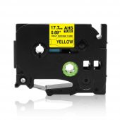 Photo Print Brother P-Touch Muadili Sarı Etiket 18 Mm Tze-Tape Aze641 - 2