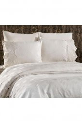 Çeyiz Diyarı Stella Çift Kişilik Pike Takımı Krem - 6