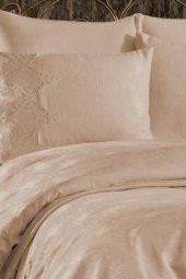 Çeyiz Diyarı Stella Çift Kişilik Pike Takımı Bej thumbnail 5