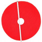 Zemin Temizleme Pedi Kırmızı 50x8x2cm (2li Paket) - 1