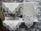 Çeyiz Diyarı Yasemin 3 Parça Yatak Odası Takımı Krem - 1