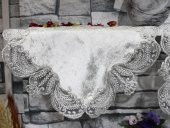 Çeyiz Diyarı Yasemin 3 Parça Yatak Odası Takımı Krem Gümüş - 5
