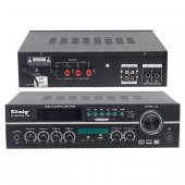 KÖNİG K-166 150 WATT 100V/70V/4-8 OHM USB/SD UK-İKİ BÖL-3 MİK.GİRİŞLİ HAT TR ANFİ - 1