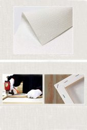 Duvar Saati - 552454 - Dekoratif Duvar Saati Kanvas Tablo 100 x 40 x 4 - 2