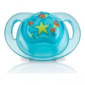 Nuby Prima Turkuaz Damaklı Emzik - 1